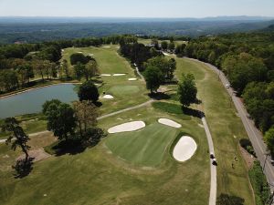 Lookout Mountain 17th Green Aerial
